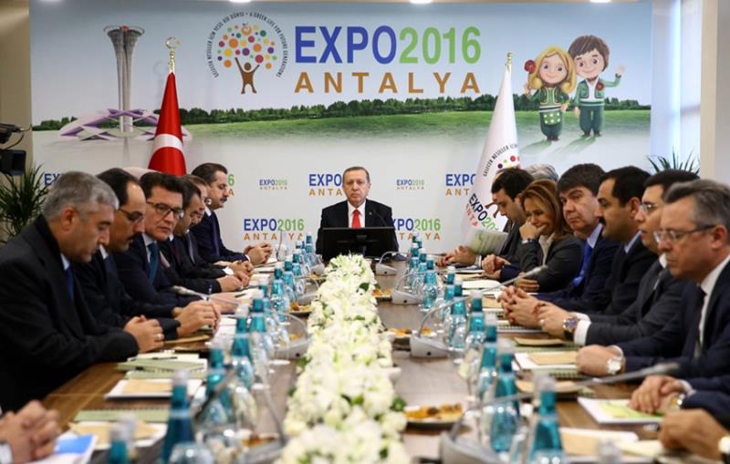 Antalya EXPO 2016 Çalışmaları Hakkında Brifing Aldı