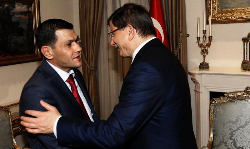  Başbakan Davutoğlu, Abdullah Kurdi’yi Kabul Etti