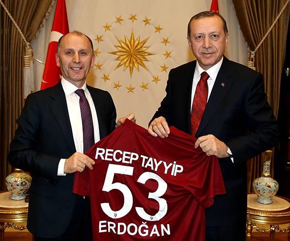Usta’dan Cumhurbaşkanı Erdoğan’a Ziyaret