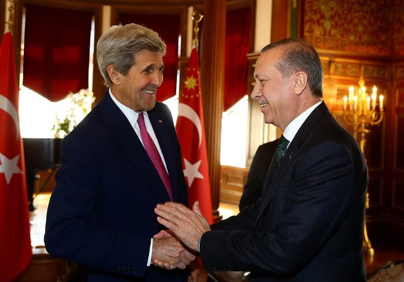 Erdoğan, Kerry'i Kabul Etti