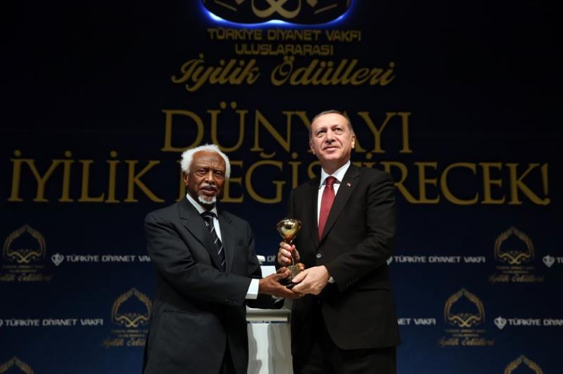 Türkiye Diyanet Vakfı Uluslararası İyilik Ödülleri Töreni